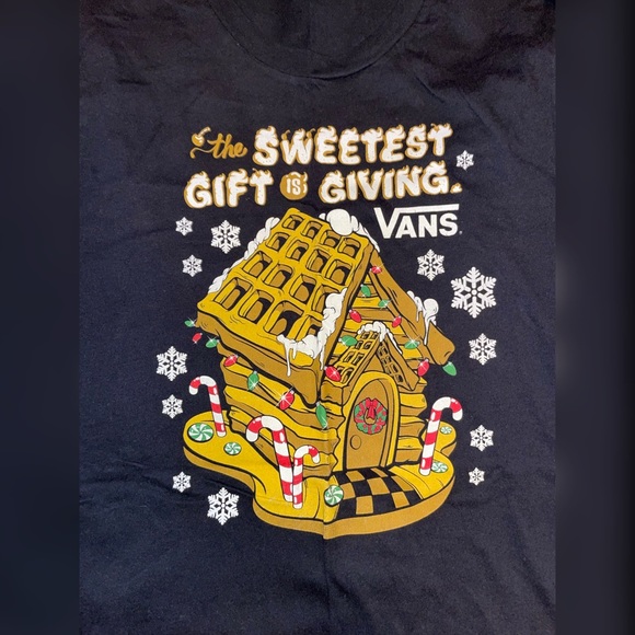 Vans | Tops | Vans Christmas Shirt 